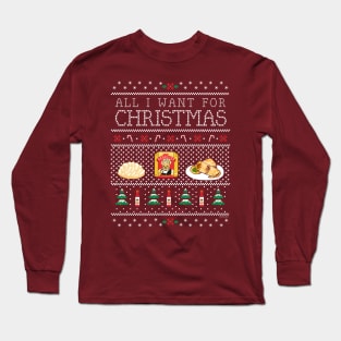 Funny Latino Mexican Christmas Long Sleeve T-Shirt